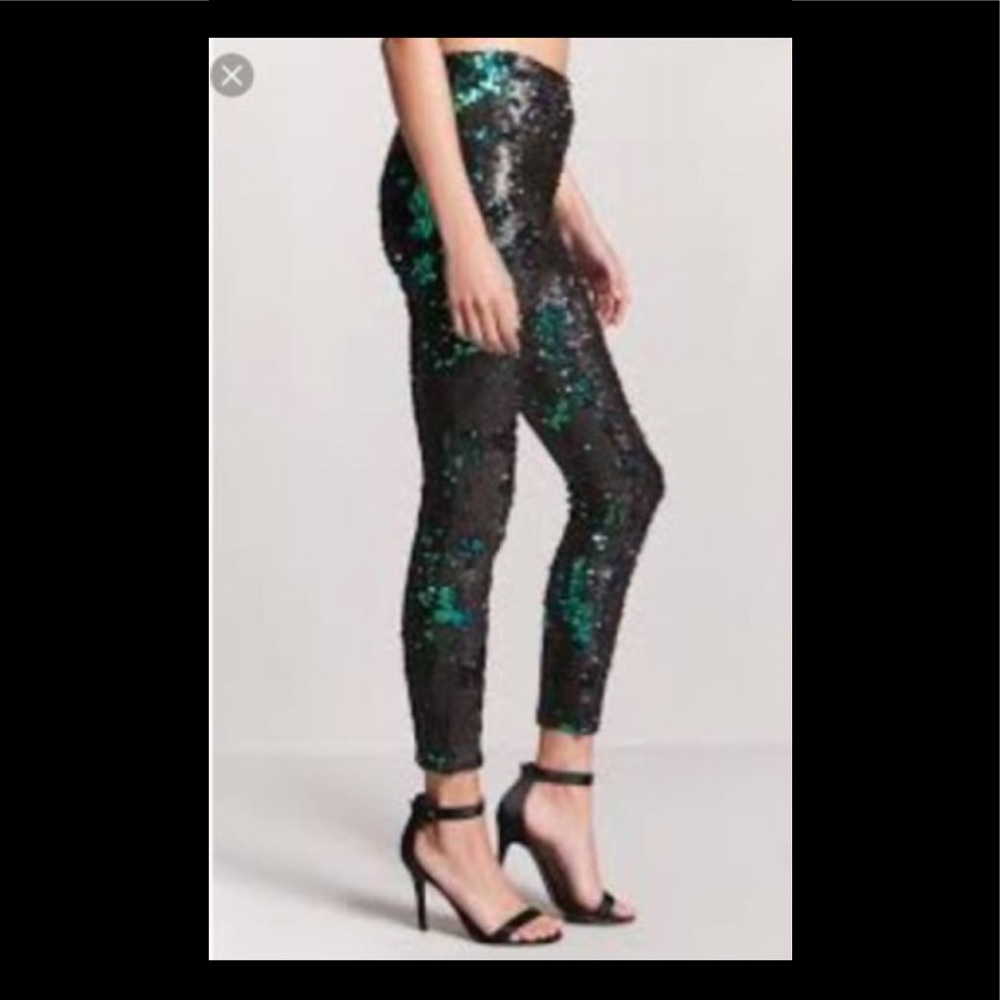 New w/o tags mermaid sequin leggings